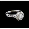 Image 1 : 1.49 ctw Diamond Ring - 14KT White Gold