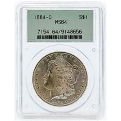 1884-O PCGS MS64 Morgan Silver Dollar