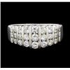 Image 2 : 1.25 ctw Diamond Ring - 14KT White Gold