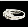 Image 3 : 2.89 ctw Diamond Ring - 18KT White Gold