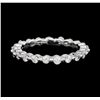 Image 2 : 0.62 ctw Diamond Eternity Ring - 14KT White Gold