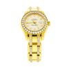 Image 1 : Rolex 18KT Gold 4.00 ctw Diamond Masterpiece Pearlmaster Ladies Watch