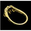 Image 3 : 0.35 ctw Diamond Ring - 14KT Yellow Gold