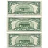 Image 2 : 1953 $5 Silver Certificate Currency Lot of 3
