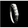 Image 4 : 0.50 ctw Diamond Four Stone Ring - 14KT White Gold