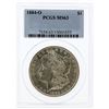 Image 2 : 1884-O PCGS MS63 Morgan Silver Dollar