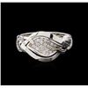 Image 2 : 0.29 ctw Diamond Ring - 14KT White Gold