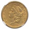 1873-S $20 Liberty Head Double Eagle Gold Coin NGC AU55 Open 3