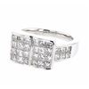 14KT White Gold 2.59ctw Diamond Ring