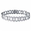 14KT White Gold 4.83ctw Diamond Bracelet