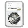 Image 1 : 1926 $1 Peace Silver Dollar Coin NGC MS65