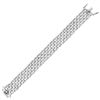 18KT White Gold 6.95ctw Diamond Bracelet