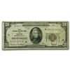 1929 $20 Boston Brown Seal Federal Reserve Bank Note