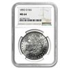 Image 1 : 1892-O $1 Morgan Silver Dollar Coin NGC MS64