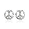 Image 1 : 14KT White Gold 0.95ctw Diamond Earrings
