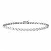 18KT White Gold 0.66ctw Diamond Bracelet