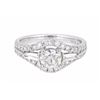 18KT White Gold 1.48ctw Diamond Ring