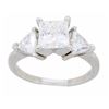 Image 2 : Platinum 2.02ctw Diamond Ring