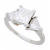 Image 3 : Platinum 2.02ctw Diamond Ring