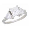 Image 4 : Platinum 2.02ctw Diamond Ring