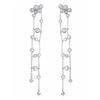 14KT White Gold 0.94ctw Diamond Earrings