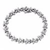 14KT White Gold 1.67ctw Diamond Bracelet