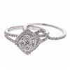 14KT White Gold 0.66ctw Diamond Ring