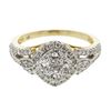 14KT Yellow Gold 0.95ctw Diamond Ring