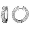 18KT White Gold 1.67ctw Diamond Earrings