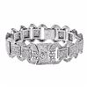 14KT White Gold 7.77ctw Diamond Bracelet
