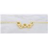 Image 8 : 14KT Yellow Gold 1.60ctw Diamond Pendant with Chain