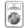 Image 1 : 1890-CC $1 Morgan Silver Dollar Coin NGC MS63