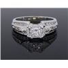 14KT White Gold 1.00ctw Diamond Ring