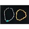 Image 1 : 2 PC Assorted Chinese Hardstone Necklace