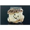 Image 2 : Chinese Two Tone Hetian Jade Carved Tiger Toggle