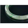 Image 2 : Burma Fine Green Jadeite Carved Bangle