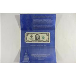INDEPENDENCE $2 1995 $2 FRN STAR NOTE CRISP UNC