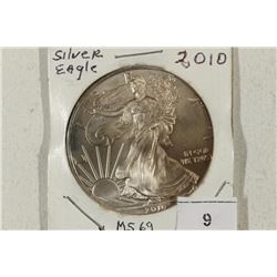 2010 AMERICAN SILVER EAGLE UNC