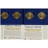 Image 1 : 2-SETS OF 2007-P & D PRESIDENTIAL DOLLARS UNC