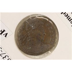 337-350 A.D. CONSTANS ANCIENT COIN VERY FINE