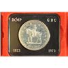Image 1 : 1973 CANADA RCMP SILVER DOLLAR PROOF