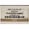 Image 3 : 2002-S SILVER INDIANA QUARTER NGC PF69 ULTRA CAMEO