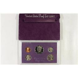 1987 US PROOF SET (WITH BOX)