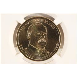 2012-D GROVER CLEVELAND DOLLAR NGC MS68