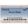 Image 3 : 1972-D KENNEDY HALF DOLLAR PCGS MS66