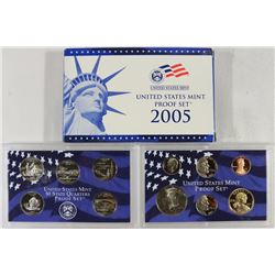 2005 US PROOF SET (WITH BOX)