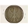 Image 1 : 1951-J GERMAN SILVER 5 MARKS .2250 OZ. ASW