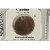 Image 2 : 41-54 A.D. CLAUDIUS ANCIENT COIN