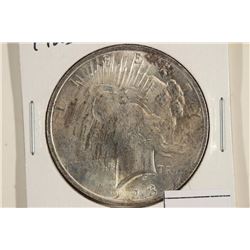 1923 PEACE SILVER DOLLAR UNC