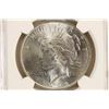 Image 1 : 1922 PEACE SILVER DOLLAR NGC MS63